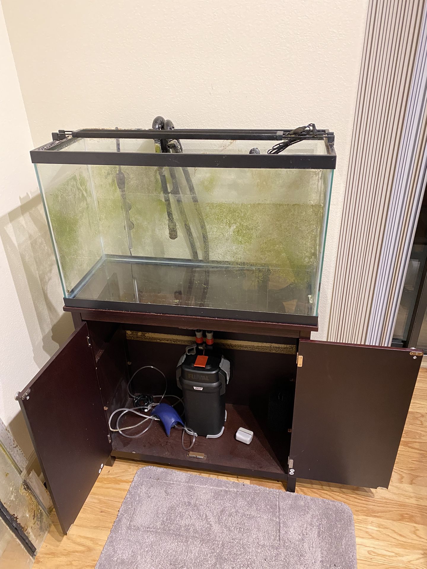 29gal Aquarium Set With Stand And Accessories 