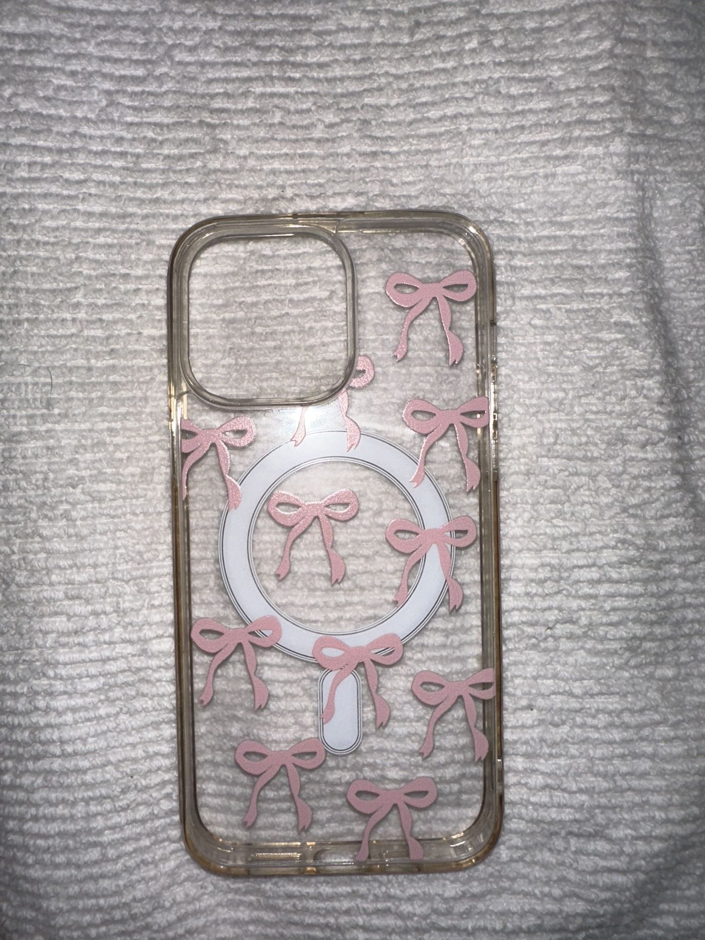 Pink Bow Case