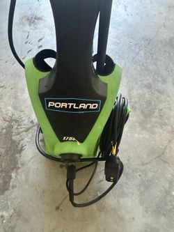 Working Portland 1750 PSI Electric Pressure Washer