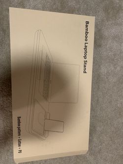 Laptop Desk Stand Wooden with Mouse Pad - Fits up to 15 inches Holder Lap Desk Adjustable with Pillow Cushion Wrist Pads, Laptop Mat Stand for Notebo