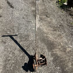 Antique Reel Mower Edger 