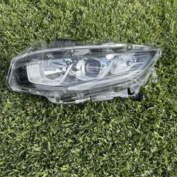 10th Generation Honda Civic Single Headlight (left) 