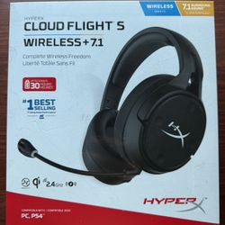 WIRELESS GAMING HEADSET- Hyper X Cloud Flight S