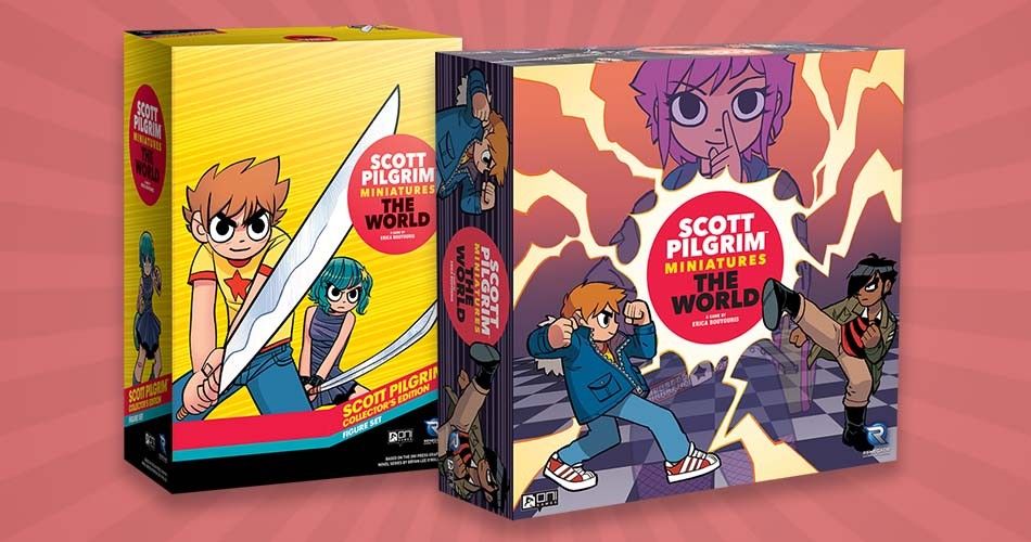 Scott Pilgrim Miniatures the World! Board Game *Complete Set*