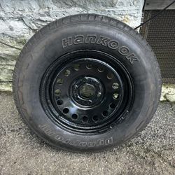 6 Lug Chevy Full Size Spare Wheel