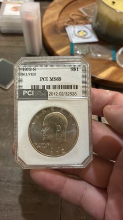 1972-s silver Ike