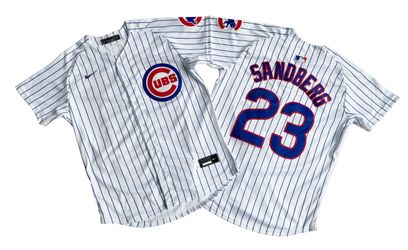 Chicago Cubs #23 Ryne Sandberg  Jersey White S- 3XL 