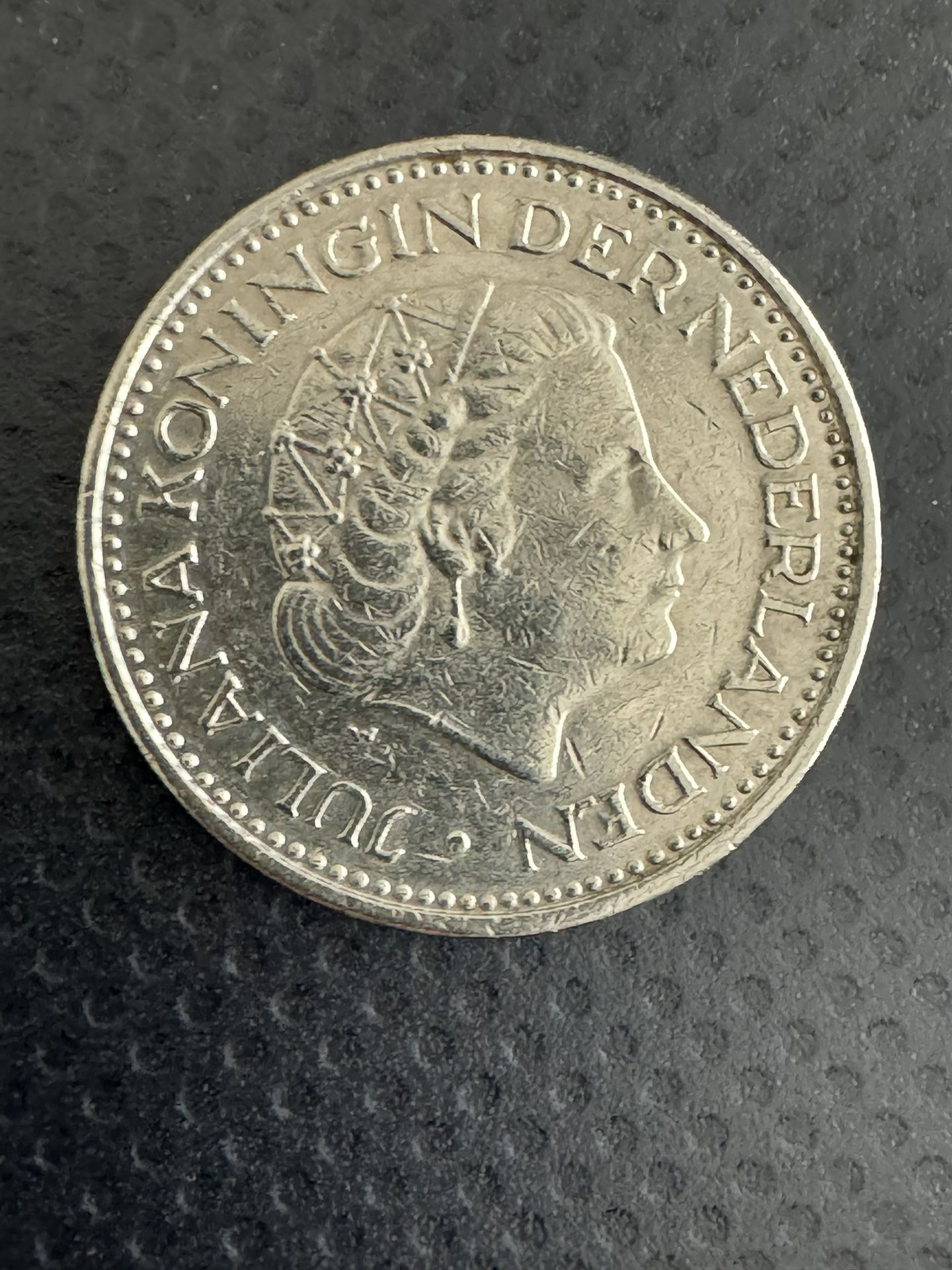 1972 Dutch Netherlands Silver Guilder