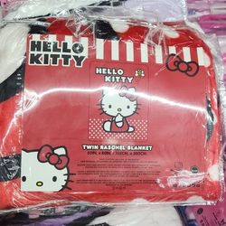 Hello Kitty Red Blankets $25 Each