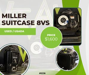 0236 – MILLER SUITCASE 8VS – Wire Feeder / VITAL ARC WELDING