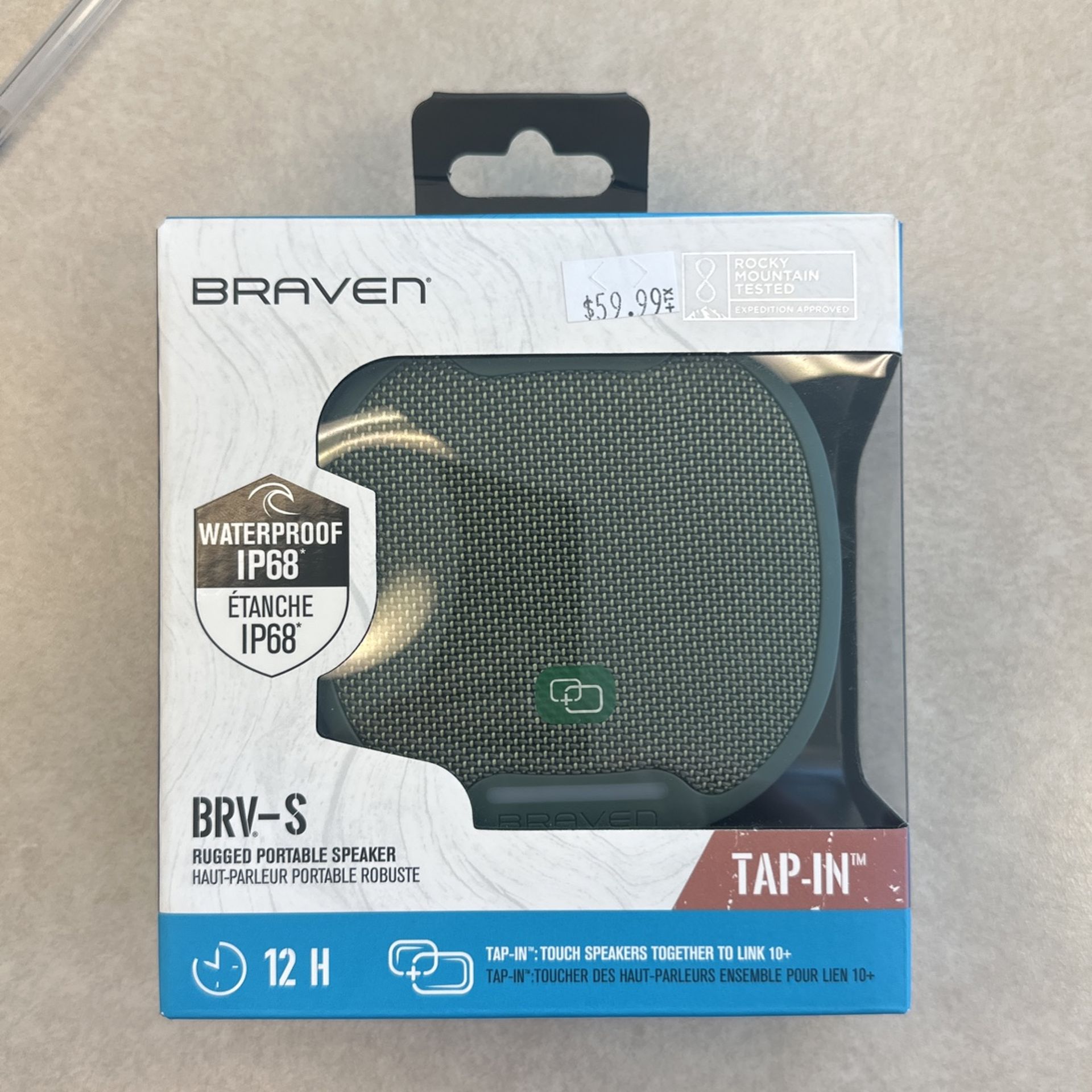 Braven Tap-In Waterproof Portable Speaker
