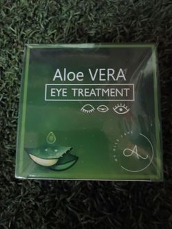 Aloe vera eye treatment