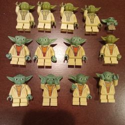 Lego Star Wars Minifigures Yoda Lot Price Is Offer Up ! 