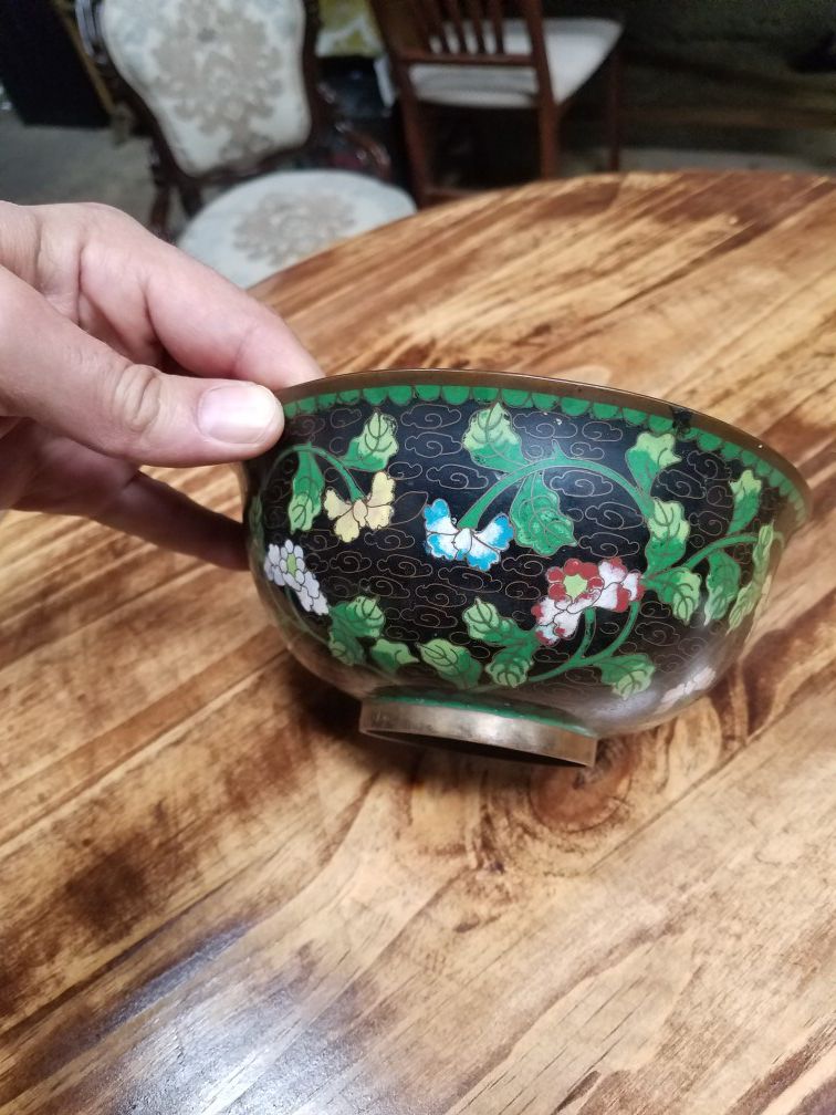 Chinese cloisonne Bowl