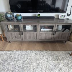 TV Stand with storage 