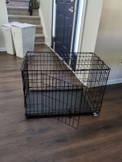 Title: Metal Dog Crate / Kennel – 36 Inch