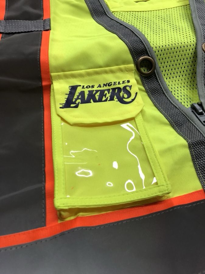 CUSTOM KOBE BRYANT LOS ANGELES LAKERS SAFETY VEST