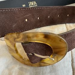 Zara Suede Belt