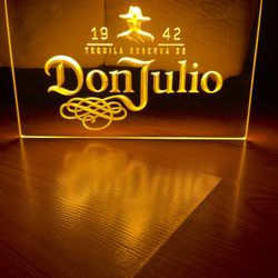 DON JULIO LED NEON LIGHT SIGN 8x12