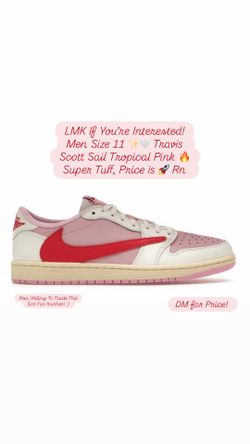 Travis Scott Sail Tropical Pink