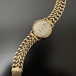14K Yellow Gold Benrus Mechanical  Watch With Tiffany&Co Bracelet
