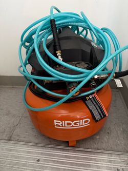 6 gal Air Compressor with XL Hose