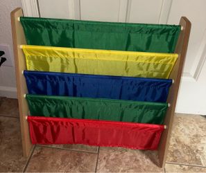 Toddler book case free with a purchase only