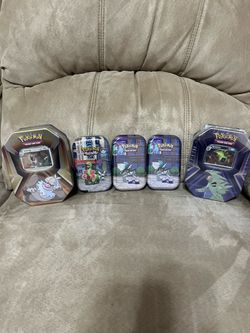 Pokemon Tin Bundle Sealed