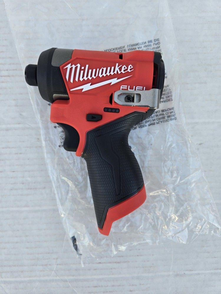 Milwaukee M12 Fuel 12-volt Brushless Impact Driver(Tool Only)