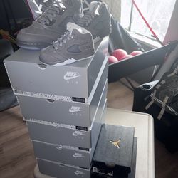 Jordan 5 Grey Wolf