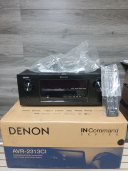 Denon avr-2313ci integrated network a/v receiver