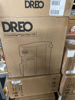 Brand New / Factory Sealed in BoxDreo Countertop Water Filter 115 (Model: DR-KWF005)