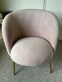 Dusty Pink Desk Chair