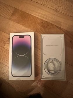 i phone 14 (BOX only) and lightning cable