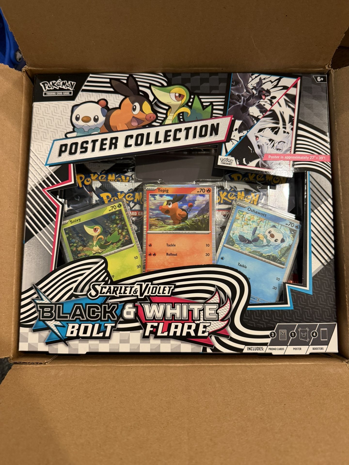 Pokemon Black Bolt And White Flare Poster Collection