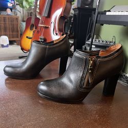 Naturalizer N5 Comfort Leather Heel Sz 8
