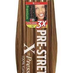 Outre X-Pression Braid - Pre Stretched Braid 52" 3X (3 Pack, M4/27|30)