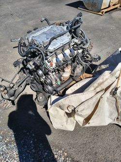 Pulled Car Engine with Accessories, Honda odyssey 3.5L v6