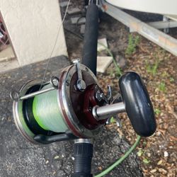 Penn Senator 6/0 With 6’6 Slammer Fishing Rod 