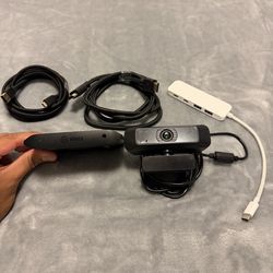HD60X Elgato with J5 Create webcam (all cords included