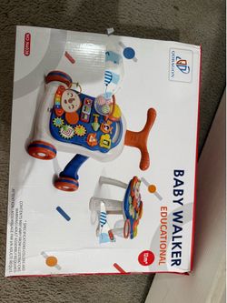 Baby walker & entertainment center