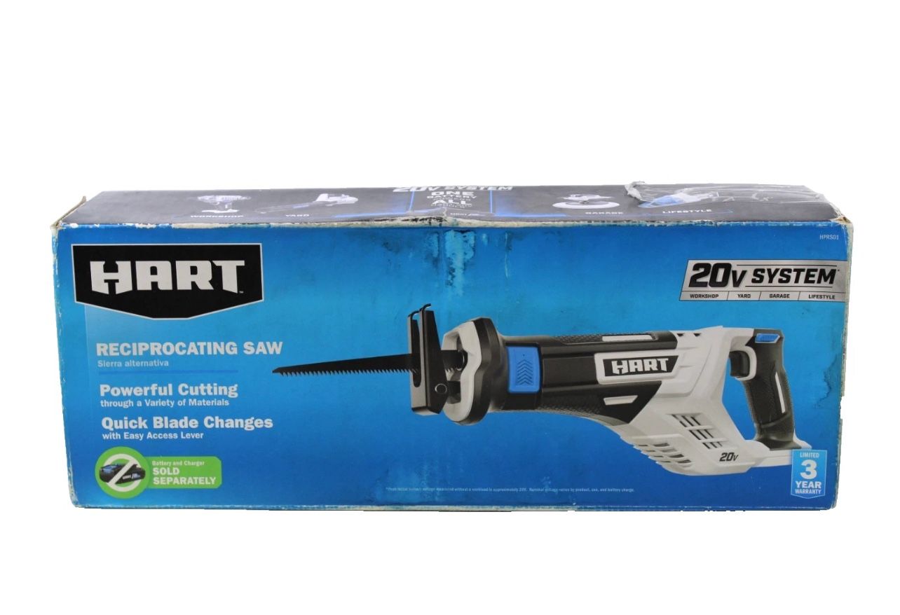 HART 20V Cordless Reciprocating Saw - HPRS011 (Tool Only)