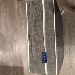 Molblly Folding Mattress, 3 inch Tri Folding Memeory Foam Mattress, Portable Trifold Mattress Topper with Washable Cover, Non-Slip Bottom Camping Matt