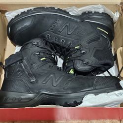 Men's New Balance Composite Toe Side-Zipper Work Boot MIDCLBR
