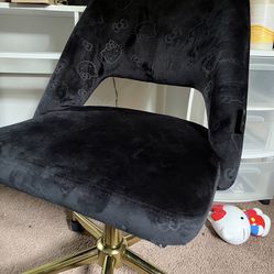 Black Hello Kitty Desk Chair