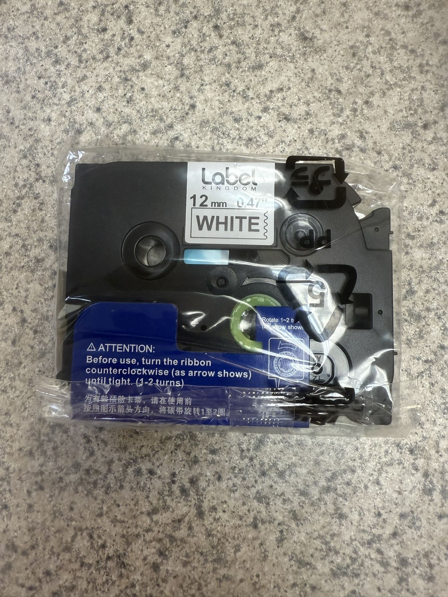 Label Tape For A Label Maker Brothers Machine