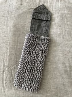 Norwex Chenille Hand Towel Graphite Gray