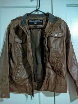 Urban Republic Boys Leather jacket size 12/14