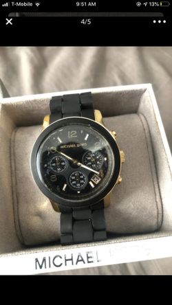 Micheal kors gold plated stainless steel watch