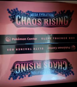 Chaos Rising Pokemon Center ETB x2